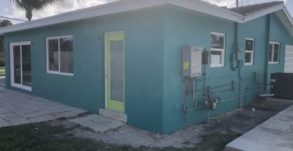 Colorful Residential Exterior