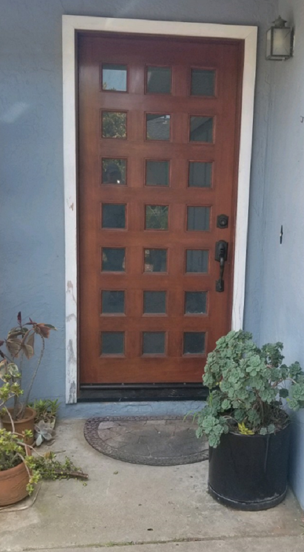 Door before painting
