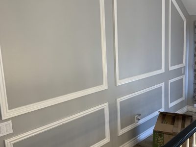 Interior Trim Painting Project