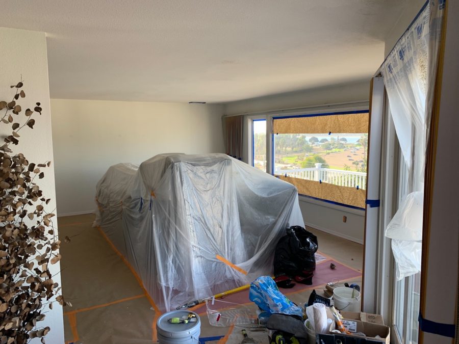 preparing to paint in Poway, CA. Preview Image 1