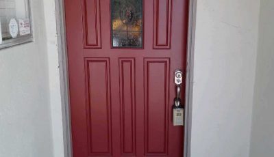 A front door transformation