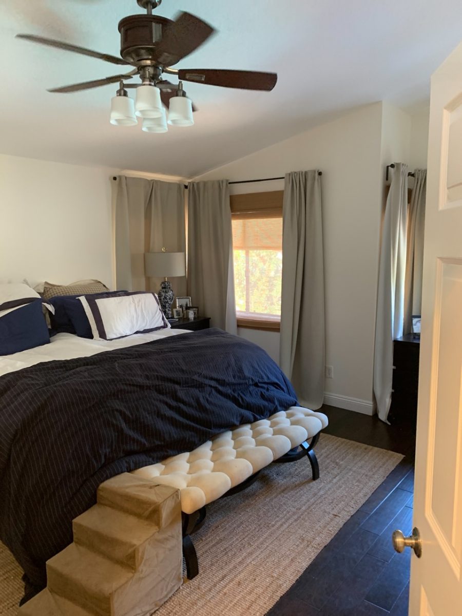 Bedroom after painting the walls and ceiling. Preview Image 6