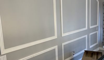 Interior Trim Painting Project