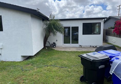 Clairemont Mesa house repainting.