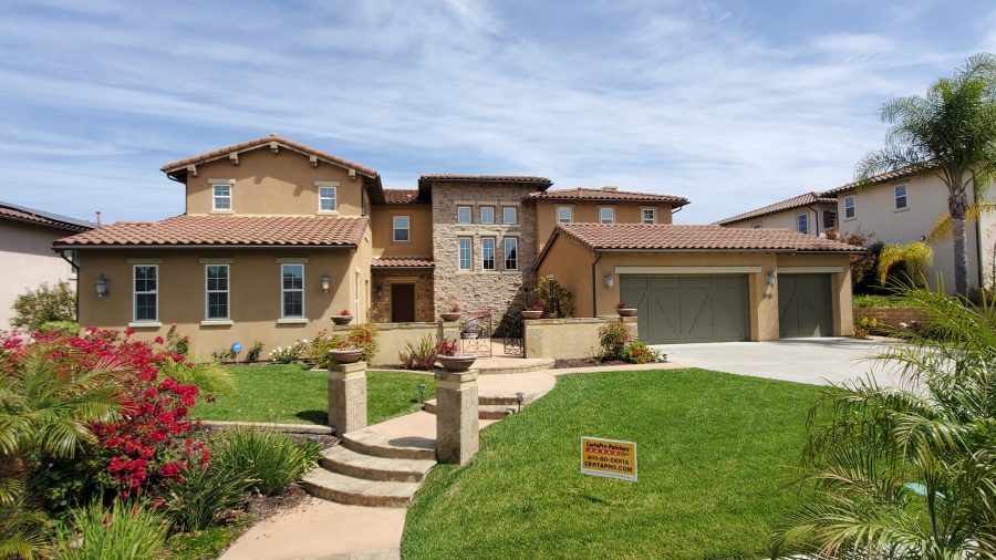 Exterior painting contractors.