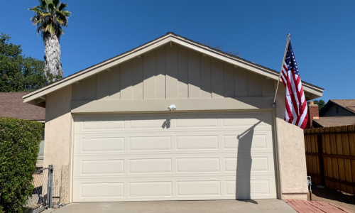 garage door painting