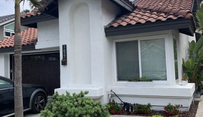 Exterior Stucco house painting.