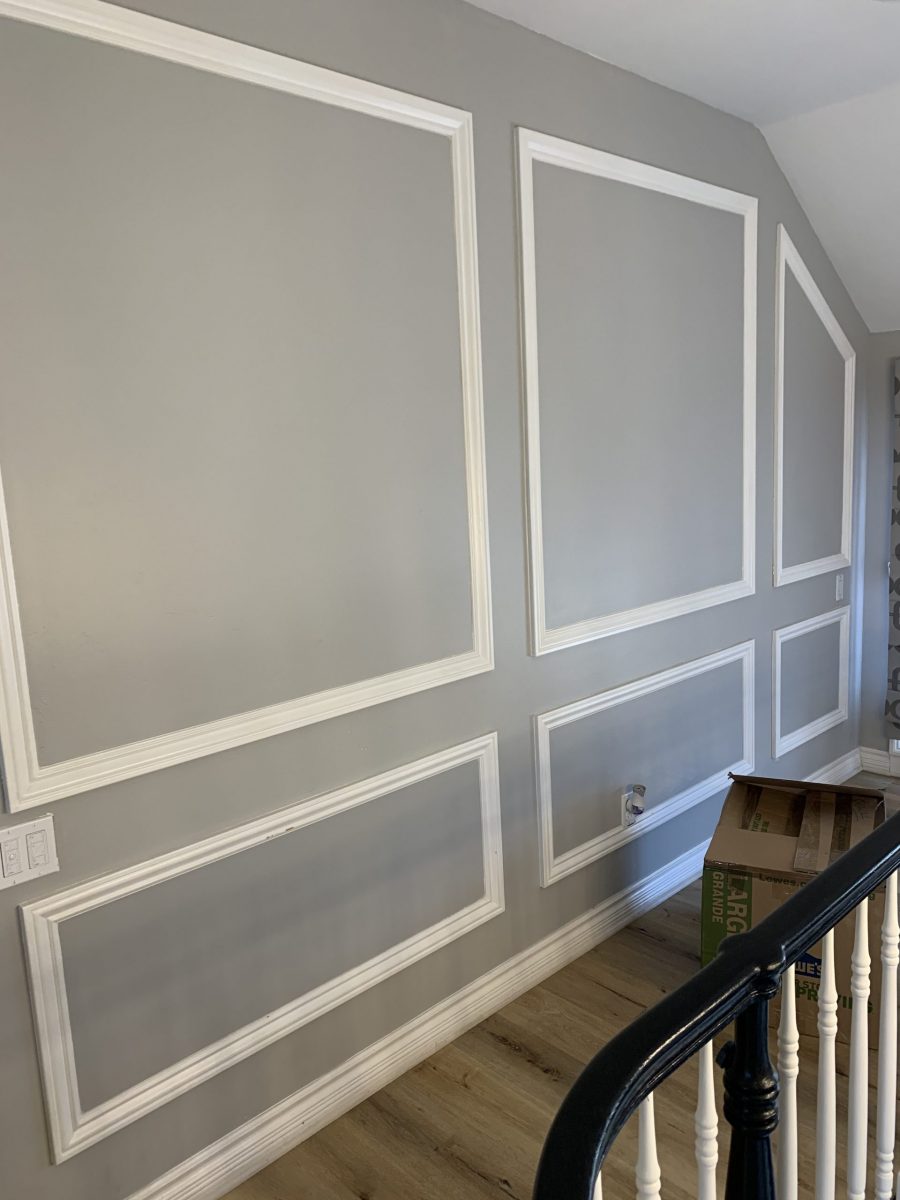 Interior Trim Painting Project