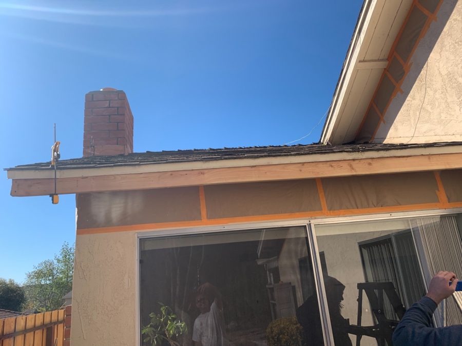 house trim being replaced before being painted. Preview Image 2