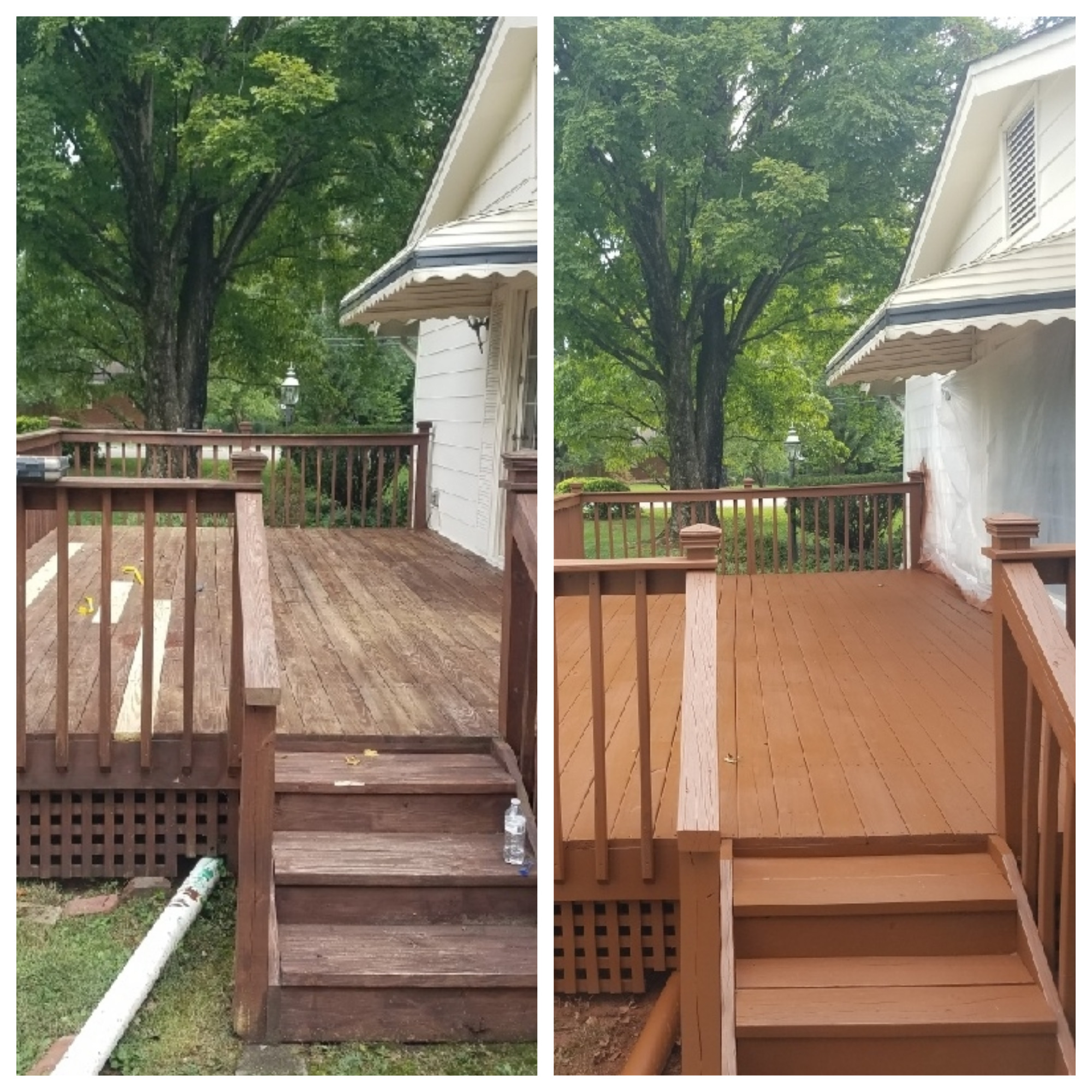 Deck Painting Project