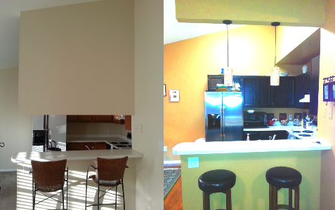 Kitchen Project - Before & After
