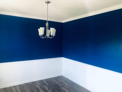 Crown molding install and painting