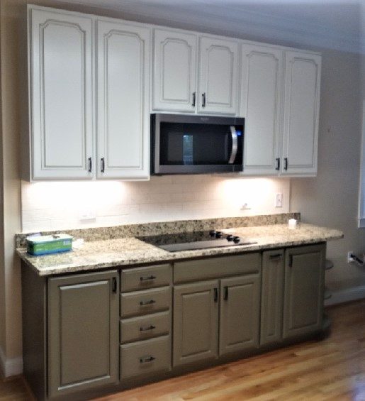cabinets updated with new paint Preview Image 1