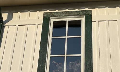 Window Trim Painted