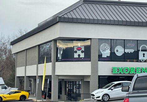 Shopping Center Exterior Painting