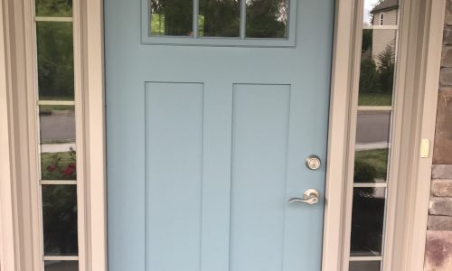 Painted Front Door