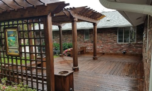 Deck Staining Service