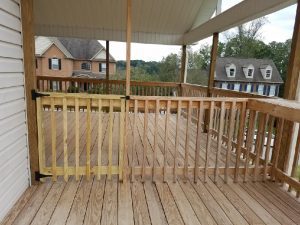 Wood Deck Build
