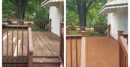 Deck Painting Project