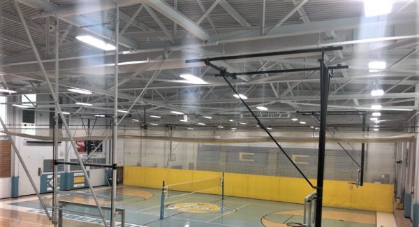 high school gym painting project
