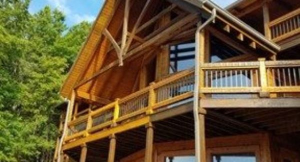 cabin staining project knoxville