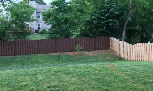 Step 4: <br/> Apply Paint to Fence