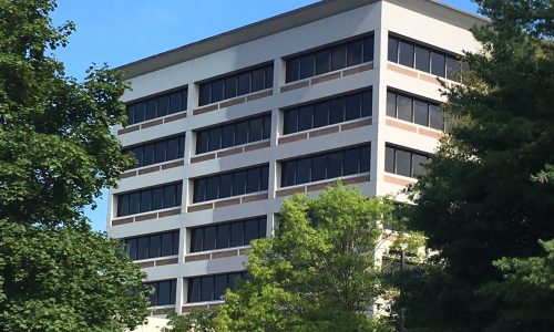 Two Eight Story Towers