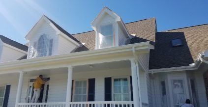 White Painted Exterior