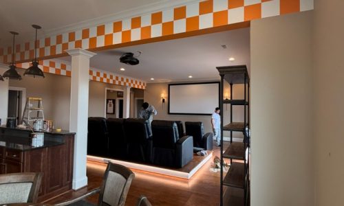 Basement Volunteer Checkerboard