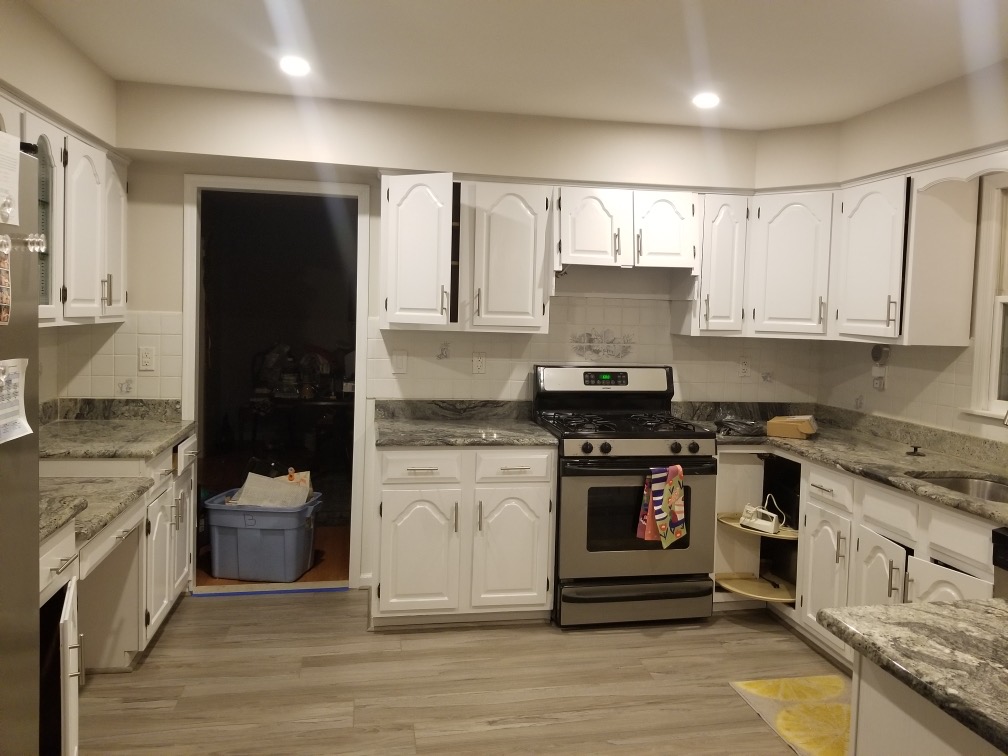 Kitchen Cabinet Transformation After