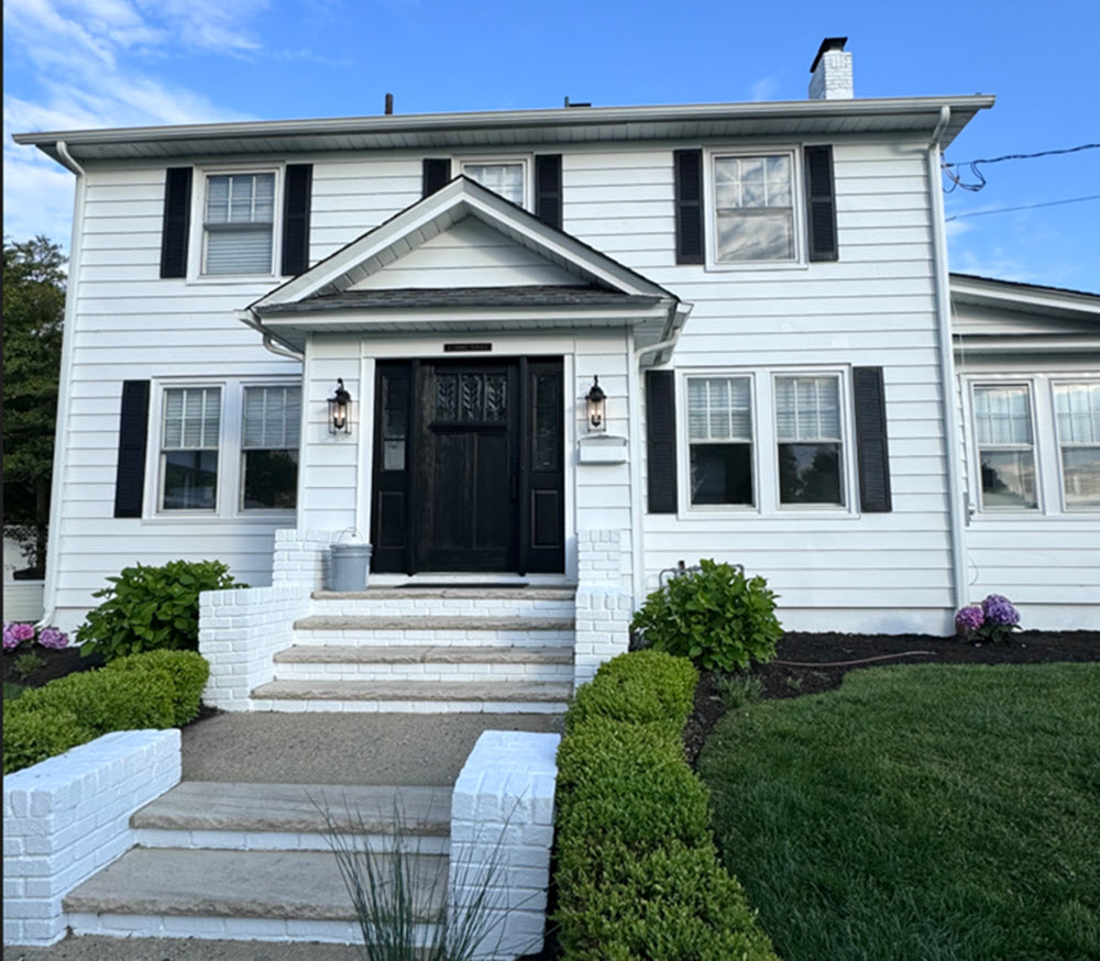 Exterior Transformation for a Home in Fair Haven After