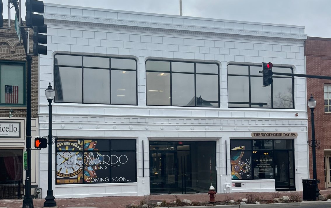 Storefront Transformation for Leonardo Jewelers After