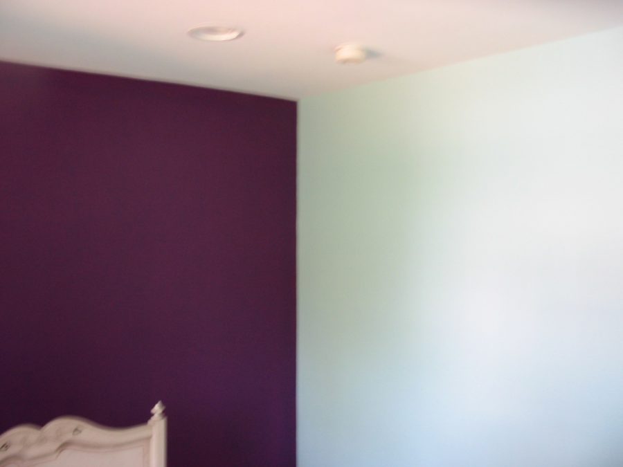 Purple Accent Wall Bedroom Preview Image 2
