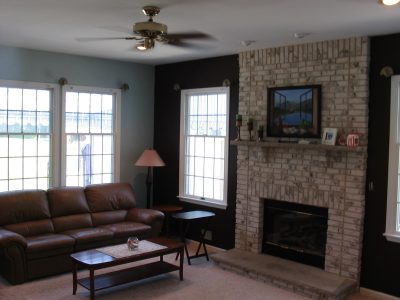Two-Toned Family Room