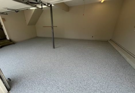 Garage Floor Coating Project