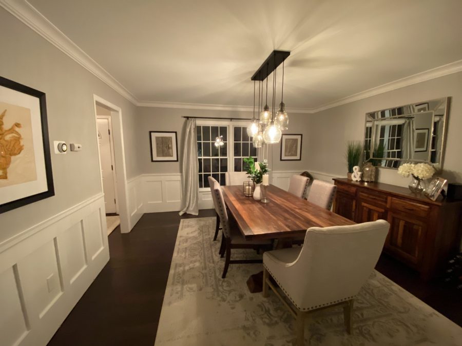 Dining Area Wainscoting Update Preview Image 7