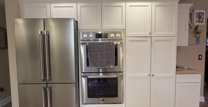 Kitchen Cabinet Painting Project