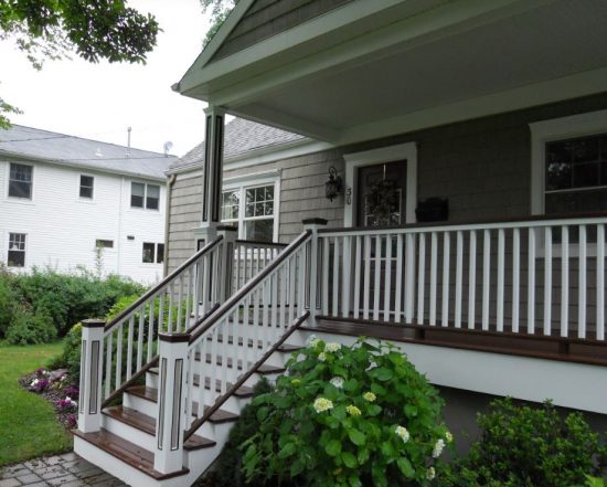 Front Porch Painting Project Little Silver, NJ