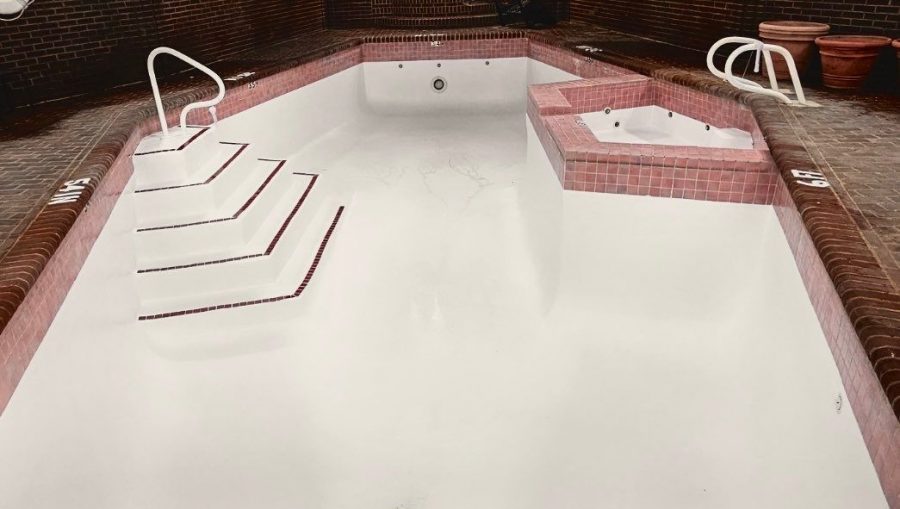 Pool Painting Project – Red Bank