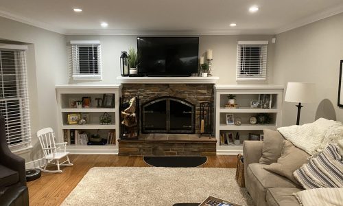 Living Room Painting Project