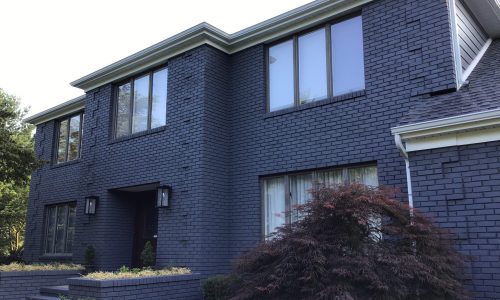 Exterior Brick Painting Project
