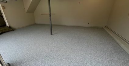 Garage Floor Coating Project