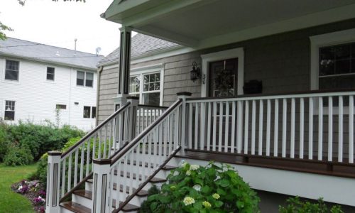 Front Porch Painting Project