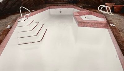 Pool Painting Project – Red Bank