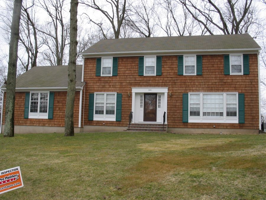 Exterior Cedar Shingle Project