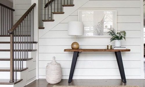 Shiplap Entryway