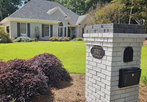 Snellville Brick Home Exterior Painting
