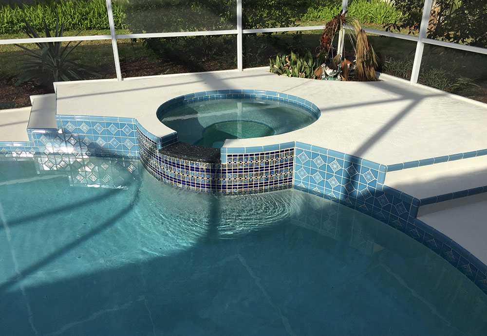 After Photo of Pool Deck Project in Orlando, FL