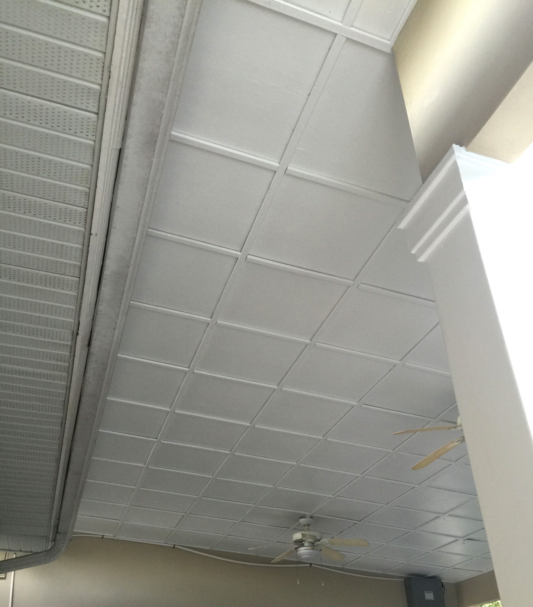 Commercial Ceiling Painting Project After
