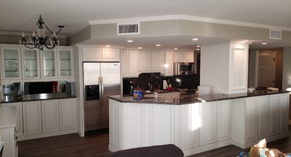 kitchen cabinets painted by certapro painters of east orlando